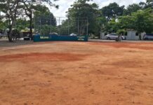 Síndico Geraldo Izquierdo inaugura remozamiento del Play de Softbol de Barrio Lindo